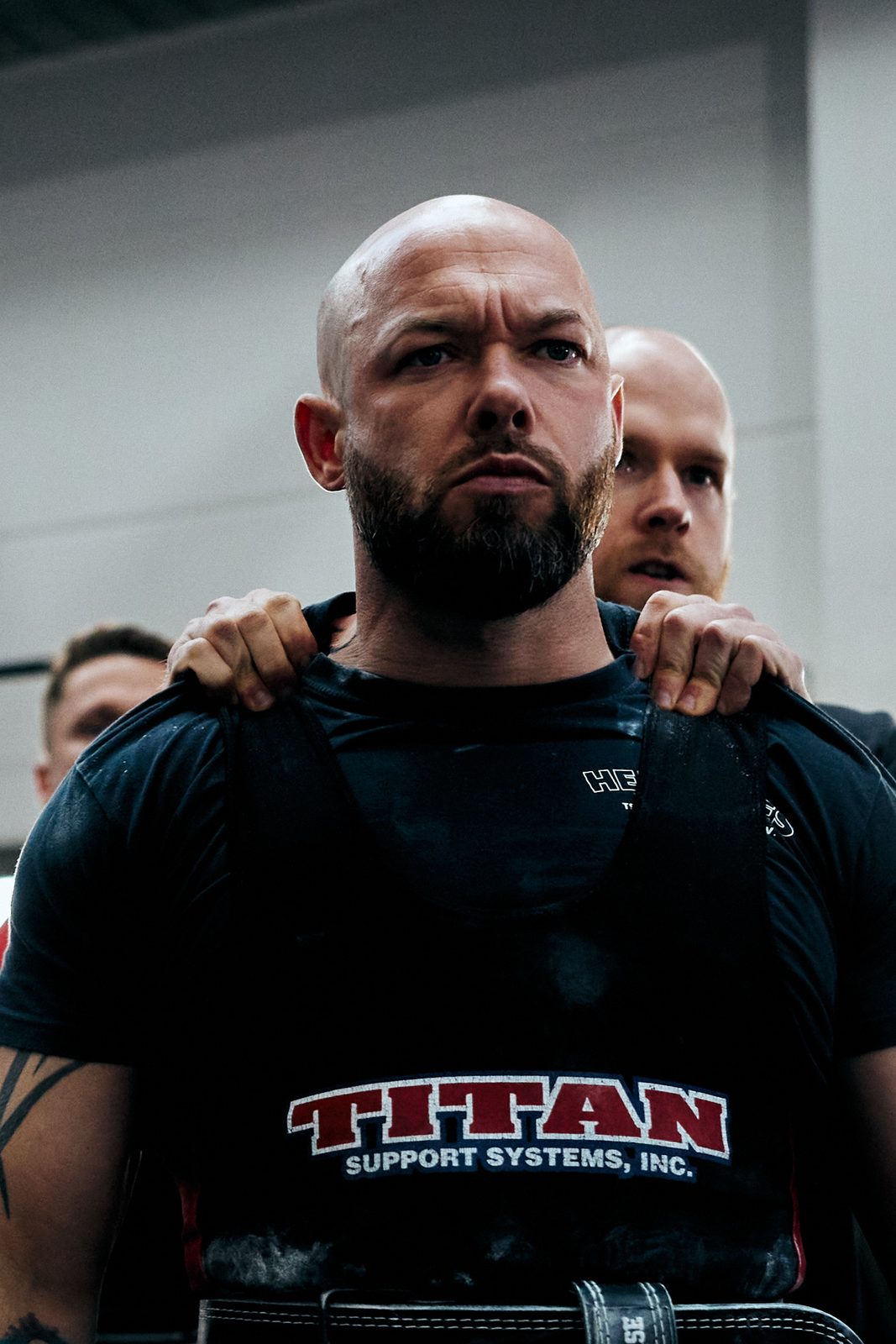 Mike Schollbach beim Training